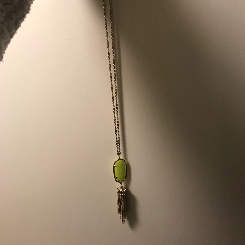 Yellow Kendra Scott Rayne Necklace